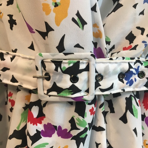 Breli II Vintage 80s Peplum Dress - Picture 5 of 13